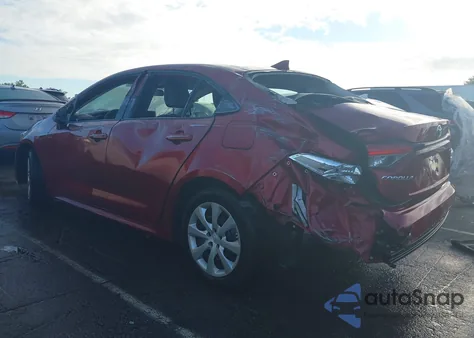 2023 Toyota Corolla Le from USA, damaged, VIN JTDB4MEE3PJ008350